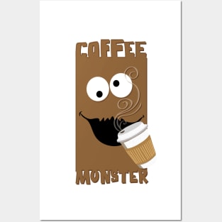 Coffee Monster Posters and Art